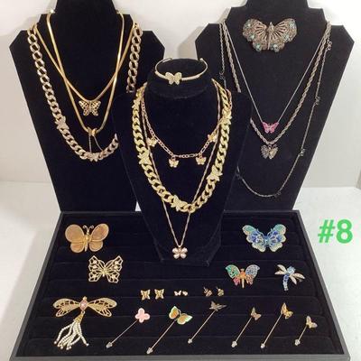 Butterfly Fashion/Costume Jewelry