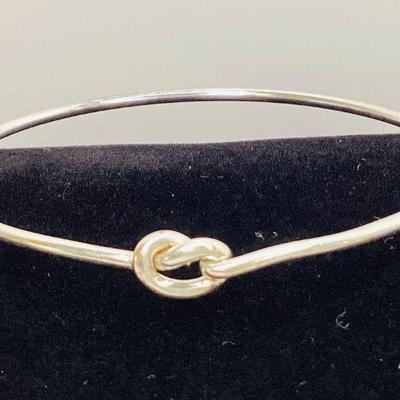 Sterling Silver Knot Bracelet