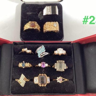 Fashion/Costume Jewelry Ring Lot
