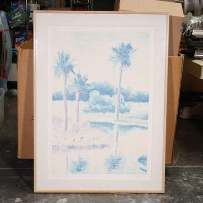 "Paradise Pond I" by Peggy Corthouts Original Watercolor Painting