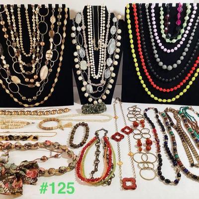 Beaded Necklaces and Bracelets