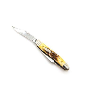Case XX Amber Bone Stockman Knife