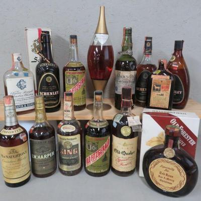 Vintage sealed Spirits-Bourbon