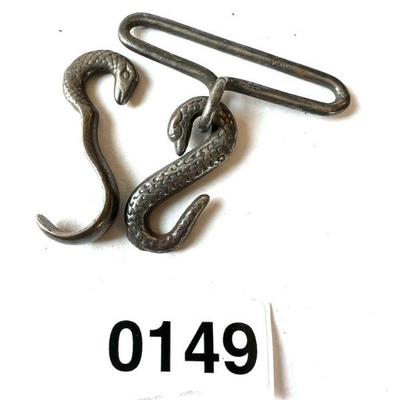 Civil War Snake Buckles