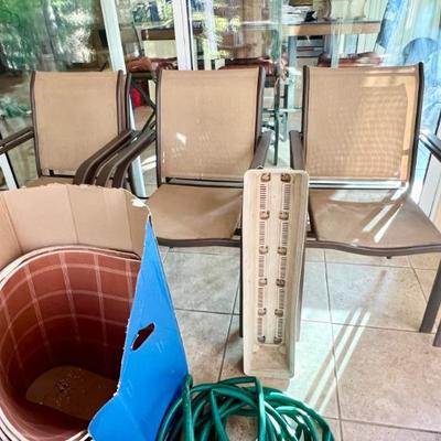 Patio chairs