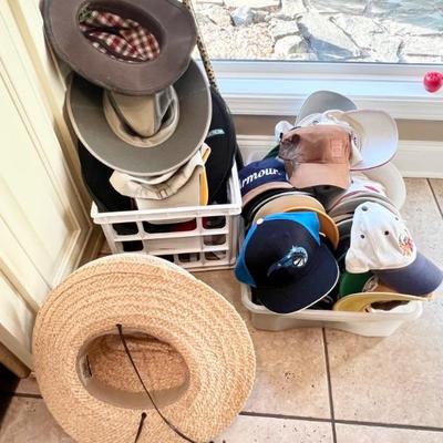 Assortment of hats