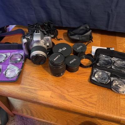 Camera either Several Lens