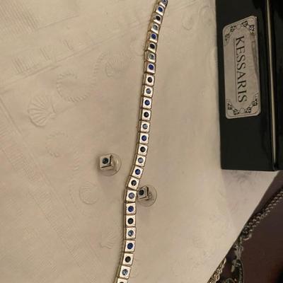 Bracelet with matching earring