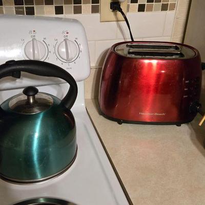 Toaster tea kettle