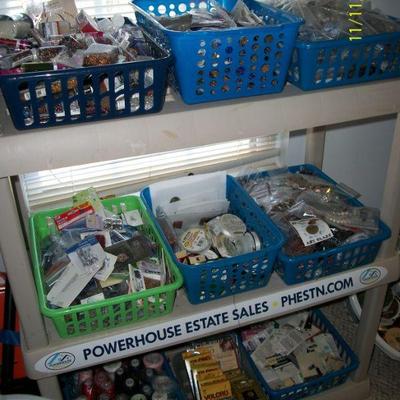 Tons of Crafting Suppiles / Beads/ Bracelets/ Jewelry Pieces