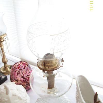 Vintage Oil Lamp