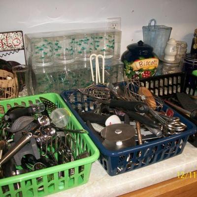 Various Kitchen Utensils