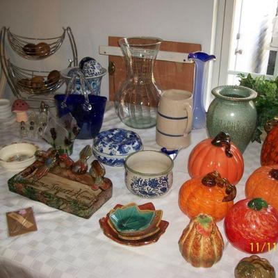 Vintage Glass Decor