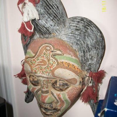 Vintage River Goddess Mask