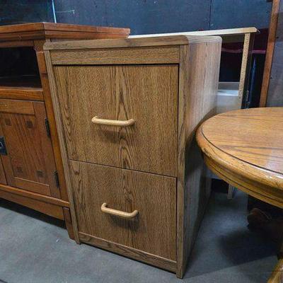 #5026 • Wood File Cabinet
