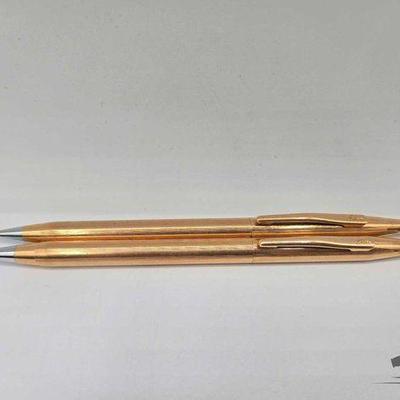#1422 • 14K Gold Filled Cross Pen & Lead Pencil

