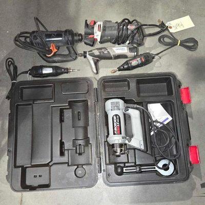 #3194 • Dremel Drill, Dremel MultiPro, Rotozip Sprial Saw and More
