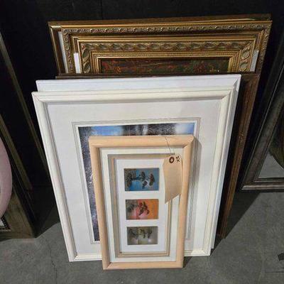 #6008 • (10) Framed Wall Art
