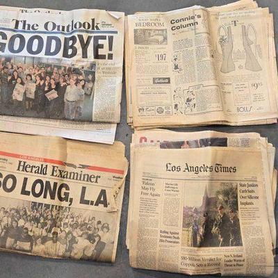 #2266 • Vintage Newspapers
