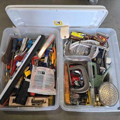 #3542 • 2 Totes of Tools
