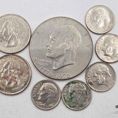 #1220 • (8) U.S. Coins
