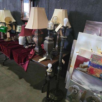 #7084 • (6) Lamps
