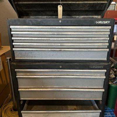 #3112 • 2 Husky Tool Boxes

