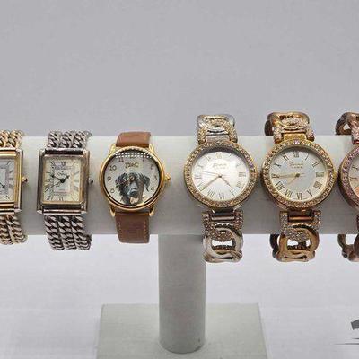 #702 • (6) Wrist Watches
