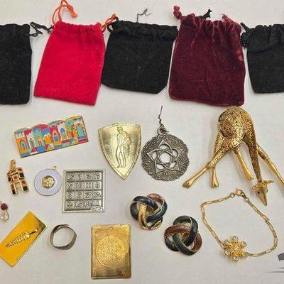 #1450 • Clip On Earrings, Brouches & More
