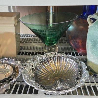 #2262 • Vases, Silver Dishes & More
