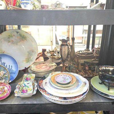 #2162 • Porcelain Plates, Bells & More
