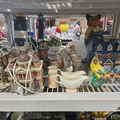 #2474 • China, Light Houses, Cookie Jars & More
