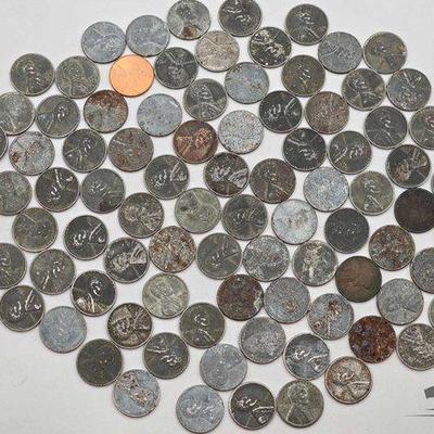 #1218 • Over 40 Wheat Pennies
