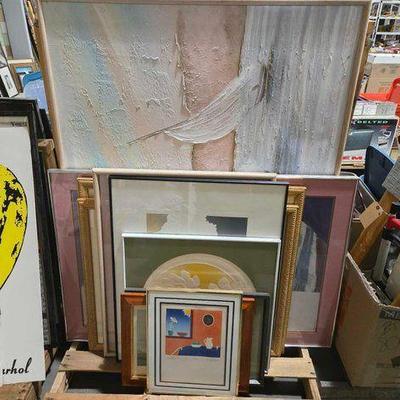 #6007 • (10) Framed Photos & Art
