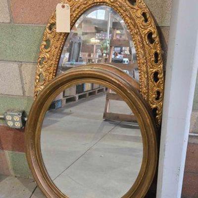 #6058 • (2) Accent Oval Mirrors
