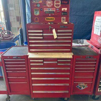 #3106 • Mac Tools Tool Box with Tools with Keys
