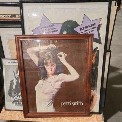 #6011 • Over (15) Framed Musician Photos & Posters
