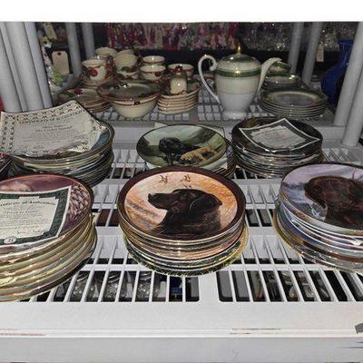 #2458 • (54) Fine Decorative Porcelain Plates
