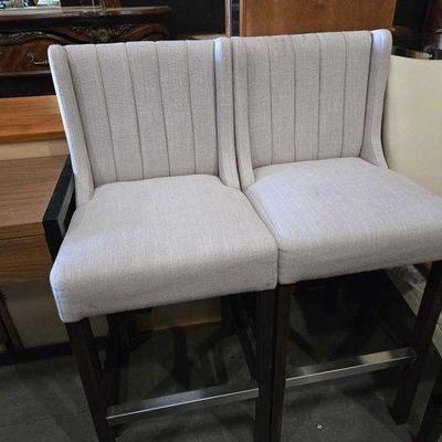 #5090 • 2 Tall Cushioned Chairs
