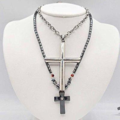 #812 • Cross Necklace & Keychain
