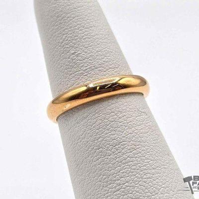 #208 • 18K Gold Band, 4.13g
