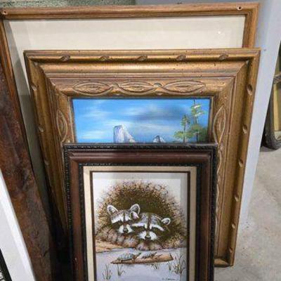 #6040 • (3) Framed Artist Signed Artworks

