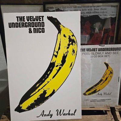 #6005 • (10) Framed Band Posters
