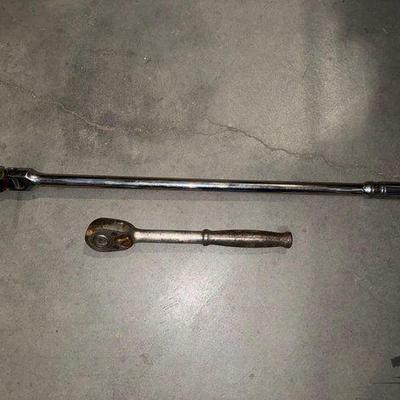 #3202 • 2 Snap-On Socket Wrenches
