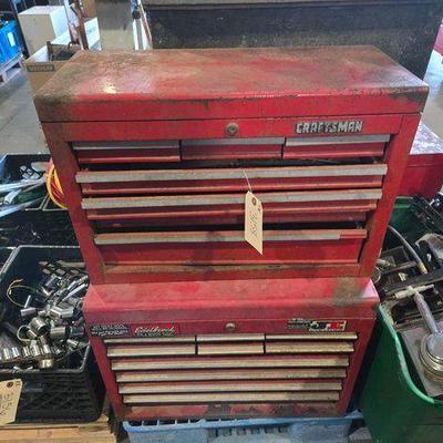 #3158 • (1) Craftsman Tool Box & Tool Box
