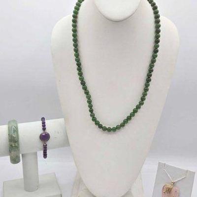 #830 • Jade & Semi-Precious Stone Jewelry
