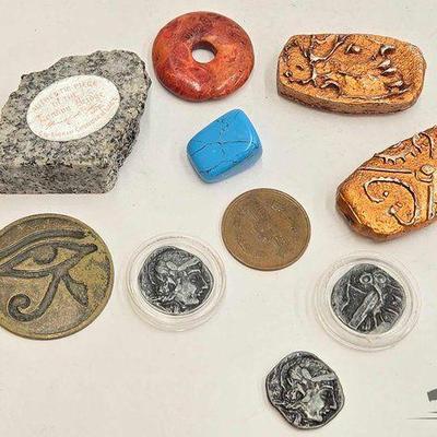 #1448 • Rocks, Coins & More
