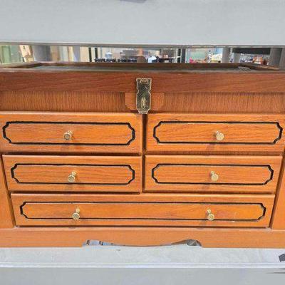 #2410 • Jewlery Box 5 Drawers
