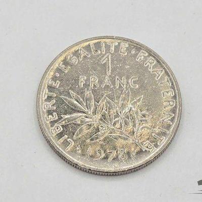 #1308 • France 1 Francs Coin
