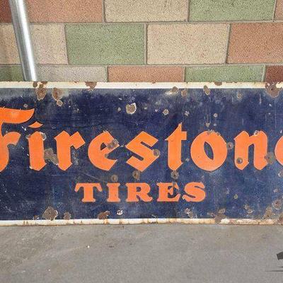 #6060 • Firestone Tires Porcelain Sign
